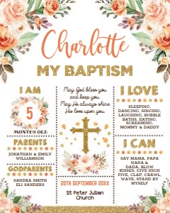 FALL2 - Baptism Poster design preview