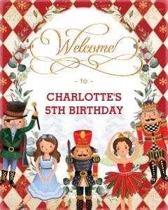 NC2 - Welcome Sign 16x20 design preview