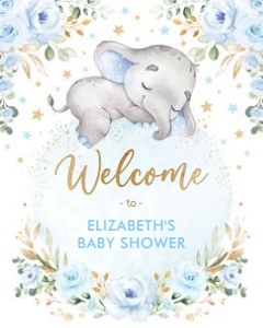 EL18 - Welcome Sign 16x20 INCHES: EL18 - Welcome Sign