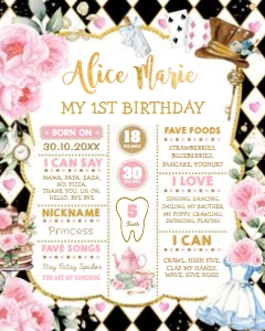 AL3 - Birthday Sign: AL3 - Birthday Sign