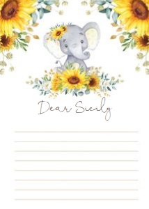 SUN5 - Time Capsule Card 5x7 INCHES: SUN5 - Time Capsule Sign 8x10 INCHES