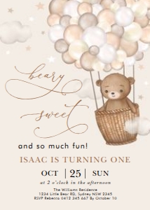 BR6 - Birthday Invite design preview