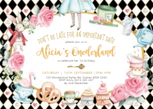AL1 - Invitation BLACK design preview