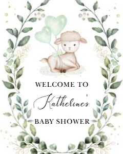 GR7 - Welcome Sign design preview
