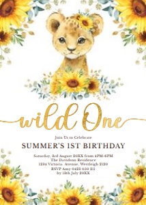 LIO1 - Birthday Invite: LIO1 - Birthday Invite