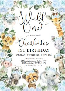 JUN19 - Wild One Invite: JUN19 - Wild One Invite