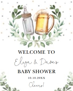 OKT1 - Welcome Sign C - 8x10 INCHES: OKT1 - Welcome Sign C