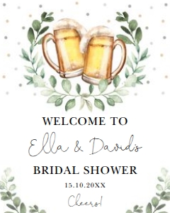 OKT1 - Welcome Sign B - 8x10 INCHES: OKT1 - Welcome Sign B
