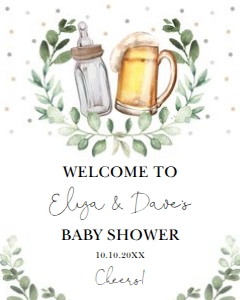 OKT1 - Welcome Sign C - 16x20 INCHES: OKT1 - Welcome Sign C