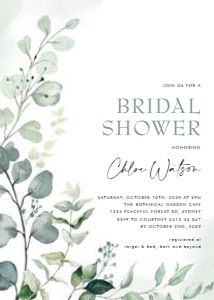 GR6 - Bridal Shower Invite: GR6 - Bridal Shower Invite