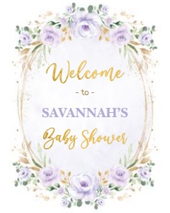 FLO42 - Welcome Sign design preview