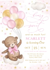 BR9 - Birthday Invite B: BR9 - Birthday Invite B