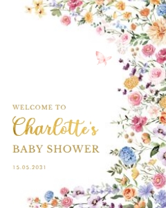 FLO2 - Welcome Sign design preview