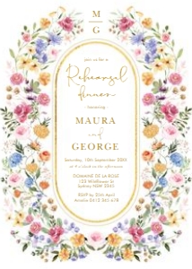 FLO2 - Rehearsal Dinner Invite: FLO2 - Rehearsal Dinner Invite
