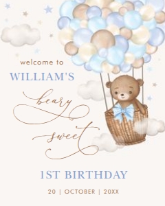 BR7 - Welcome Sign B - 8x10 INCHES: BR7 - Welcome Sign B