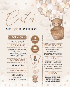 BR6 - Birthday Poster design preview
