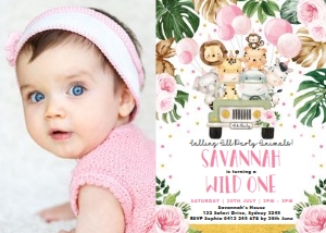 SAF2 - Birthday Photo Invite: SAF2 - Birthday Photo Invite