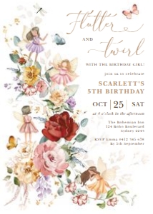 FA1 - Birthday Invite B: FA1 - Birthday Invite B