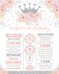 FLO18S - Birthday Poster design preview