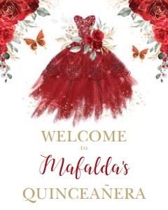 FLO11 - Welcome Sign 8x10: FLO11 - Welcome Sign 16x20