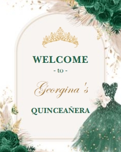 FLO14 - Welcome Sign design preview