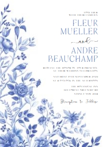 BW1 - Wedding Invite A design preview
