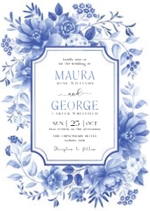 BW1 - Wedding Invite B: BW1 - Wedding Invite B