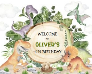 DIN3 - Welcome Sign design preview