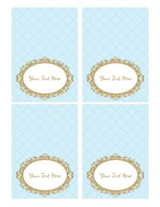 BG2 - Place Cards design preview