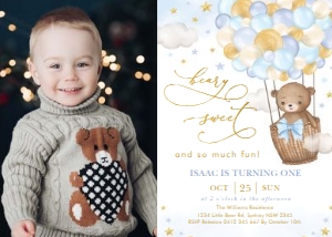 BR8 - Birthday Photo Invite: BR8 - Birthday Photo Invite