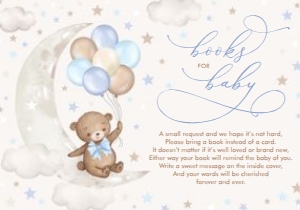 BR7 - Books for Baby Card B design preview