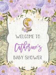 TRA4 - Welcome Sign 18x24 INCHES: TRA4 - Welcome Sign