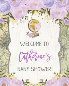 TRA4 - Welcome Sign 16x20 INCHES: TRA4 - Welcome Sign