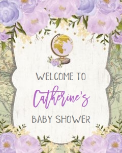 TRA4 - Welcome Sign 24x30 INCHES: TRA4 - Welcome Sign