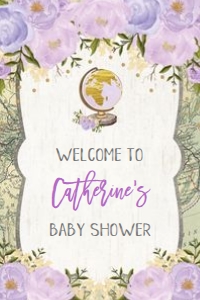 TRA4 - Welcome Sign 24x36 INCHES: TRA4 - Welcome Sign
