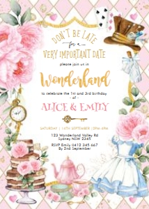 AL3 - Joint Birthday Invite: AL3 - Joint Birthday Invite