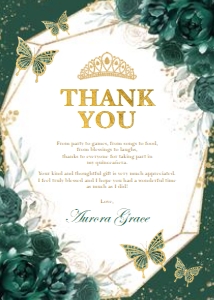 FLO17 - Thank You Card design preview