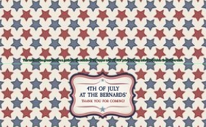 Bag Topper - Patriotic Stars: Patriotic Stars Bag Topper