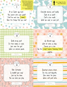 Easter Treasure Hunt - nonreligious: Easter Treasure Hunt - nonreligious
