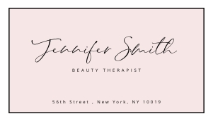 Business Card design preview