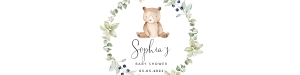 Bear water bottle label design preview