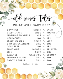 Bee old wives tales design preview
