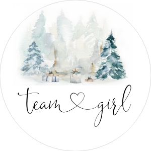 Team girl 2x2: Winter Boy or girl chart