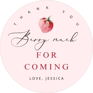 Berry round tag 2.5 design preview