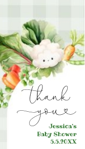 Locally grown favor tag design preview