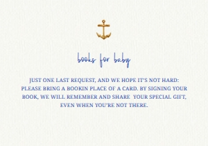 LighthouseBookscard: Nautical Baby Shower Invitations Set, Lighthouse Baby Shower, Printable Invitation, Thank You Card, Books for Baby Card, Diaper Raffle Card