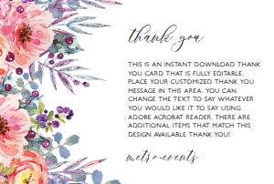 Bright Pink Bridal Shower Invitation Set, Printable Invitation, Editable Files, Recipe Card, Instant download, Corjl Template, Floral Themed design preview