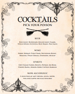 VintageWitchHalloweenDrinks16x20: Vintage Witch Halloween Cocktail Sign, Halloween Drink Signs, Witch Signs, Halloween Decorations, Halloween Witch Signs, Printable Signs