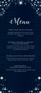 Denim and Diamond Food Menu, Diamond Themed Menu, Custom Dinner Menu, Editable Dinner Menu, Instant Download, Printable Menu, Corjl Template design preview