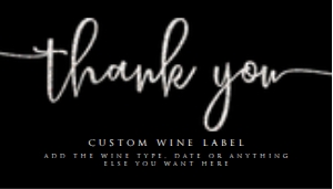 Minimalist Black and Silver Wine Labels, Printable Wine Label, Custom Wine Labels, Corjl Template, Wine Label, Housewarming Champagne Label design preview